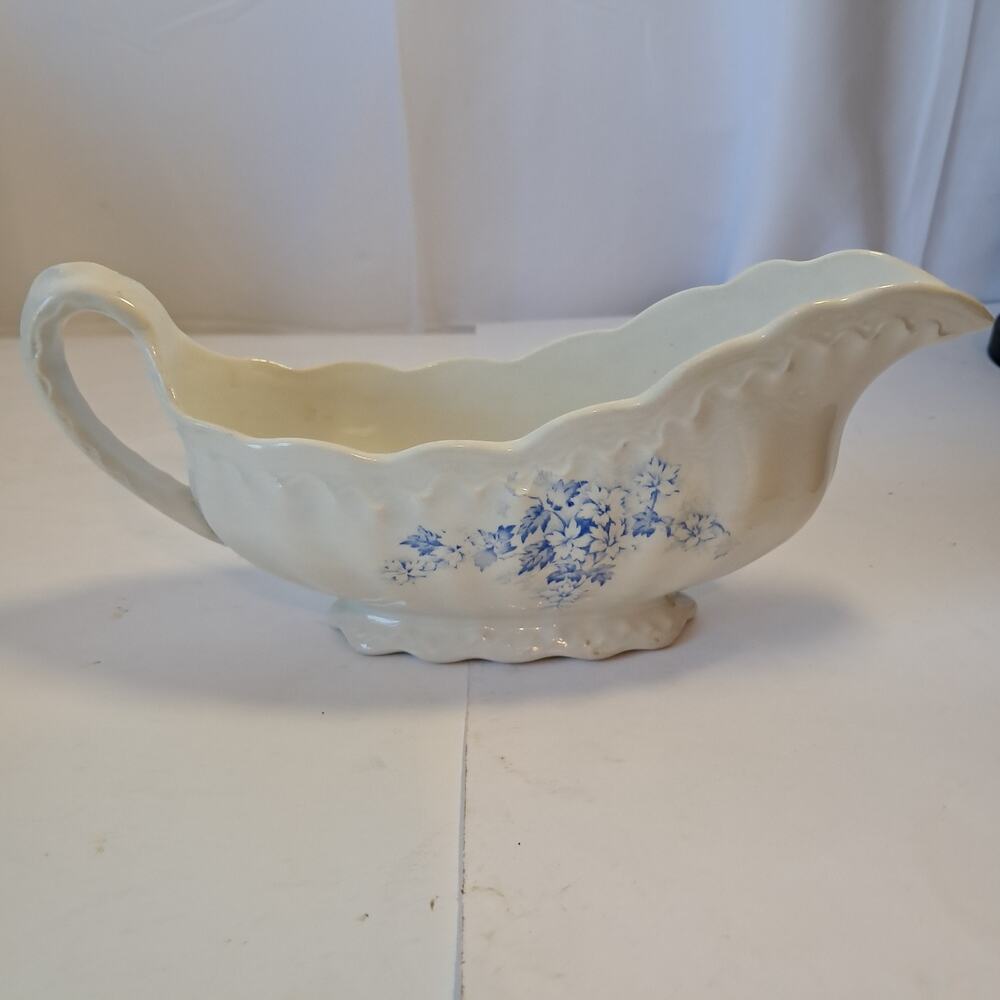 antique gravy boat
